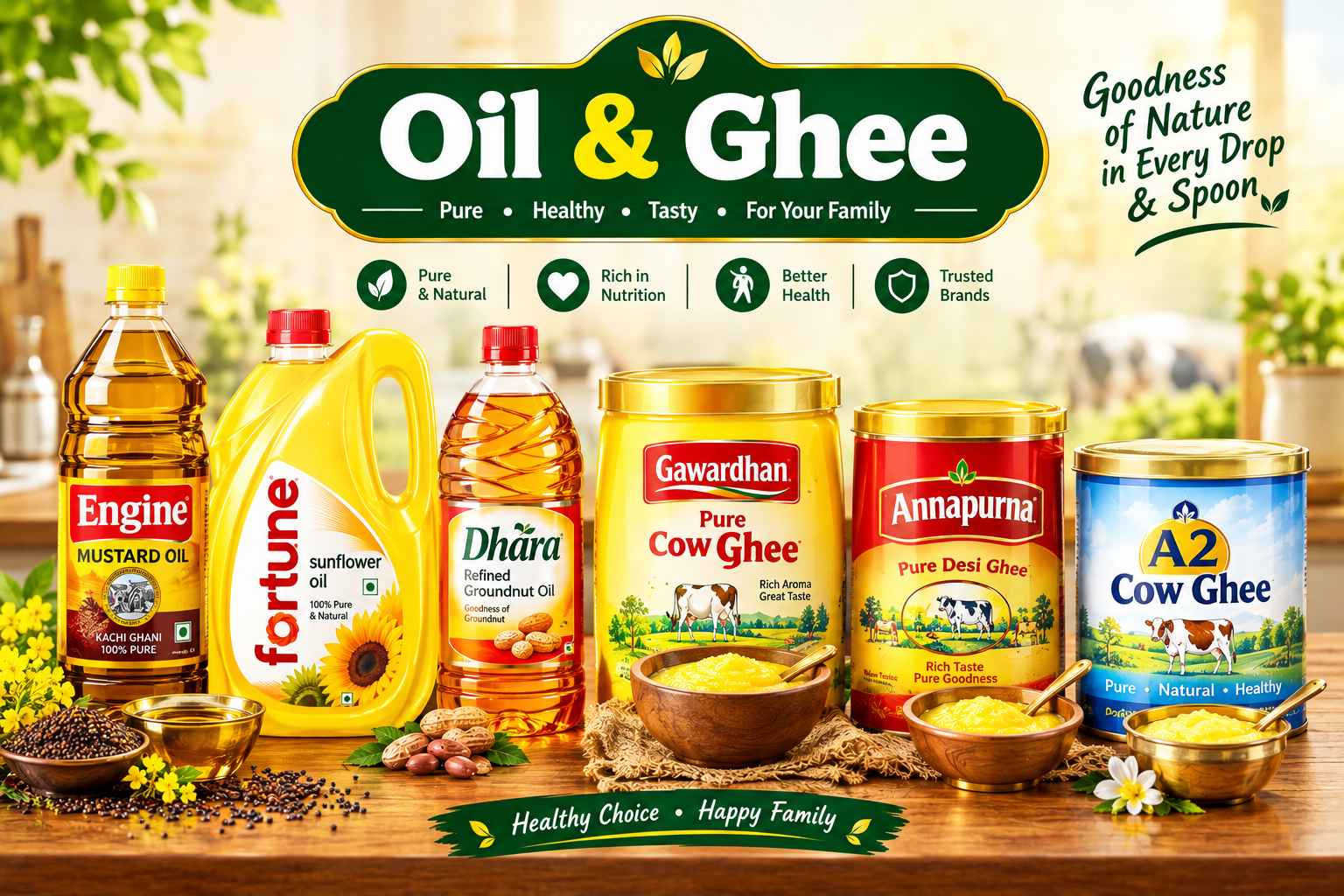 Oil & ghee