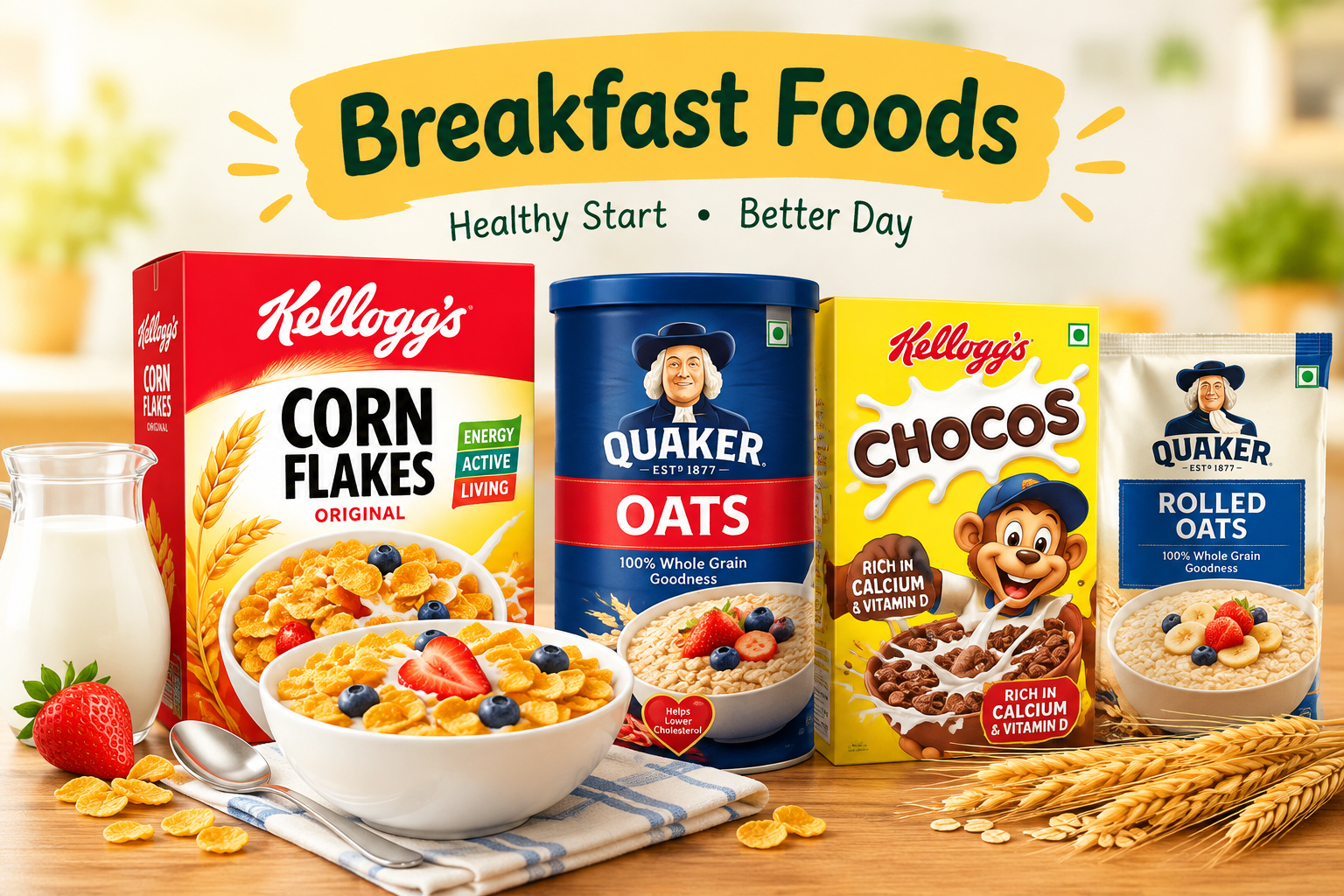 Breakfast foods