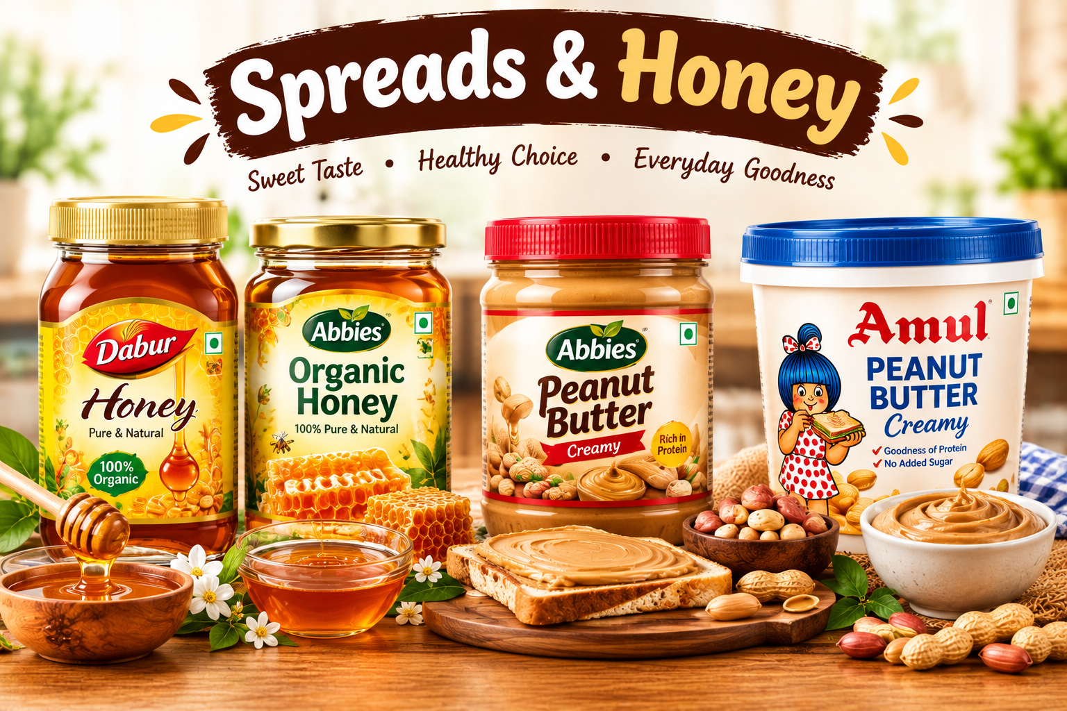 Spreads & honey