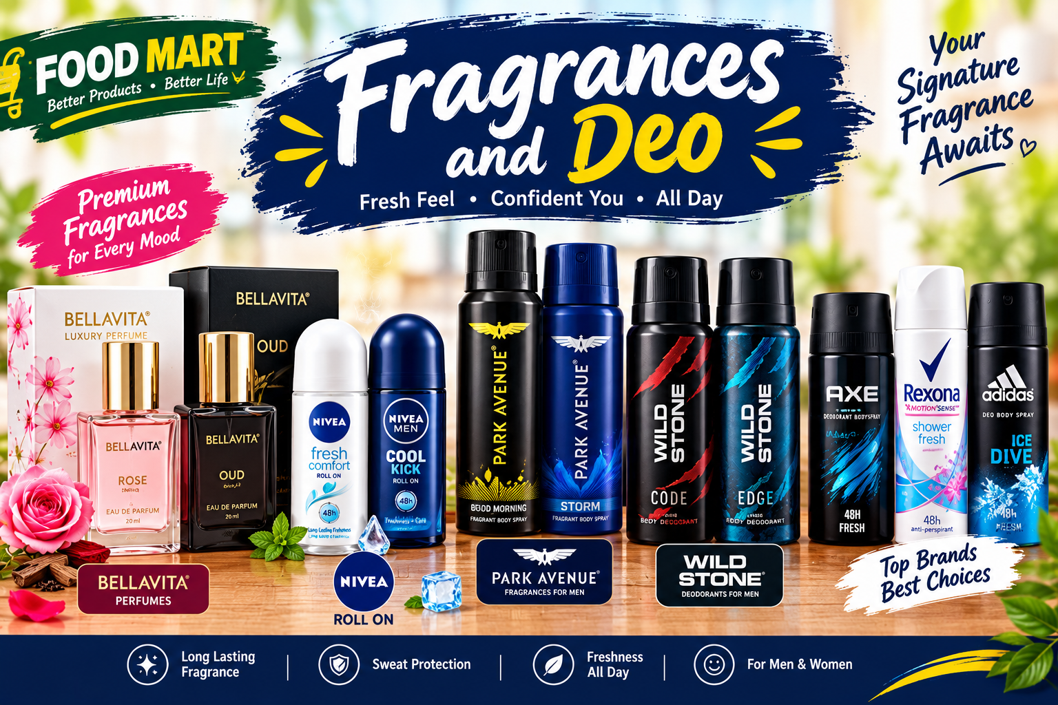Fragrances and Deo