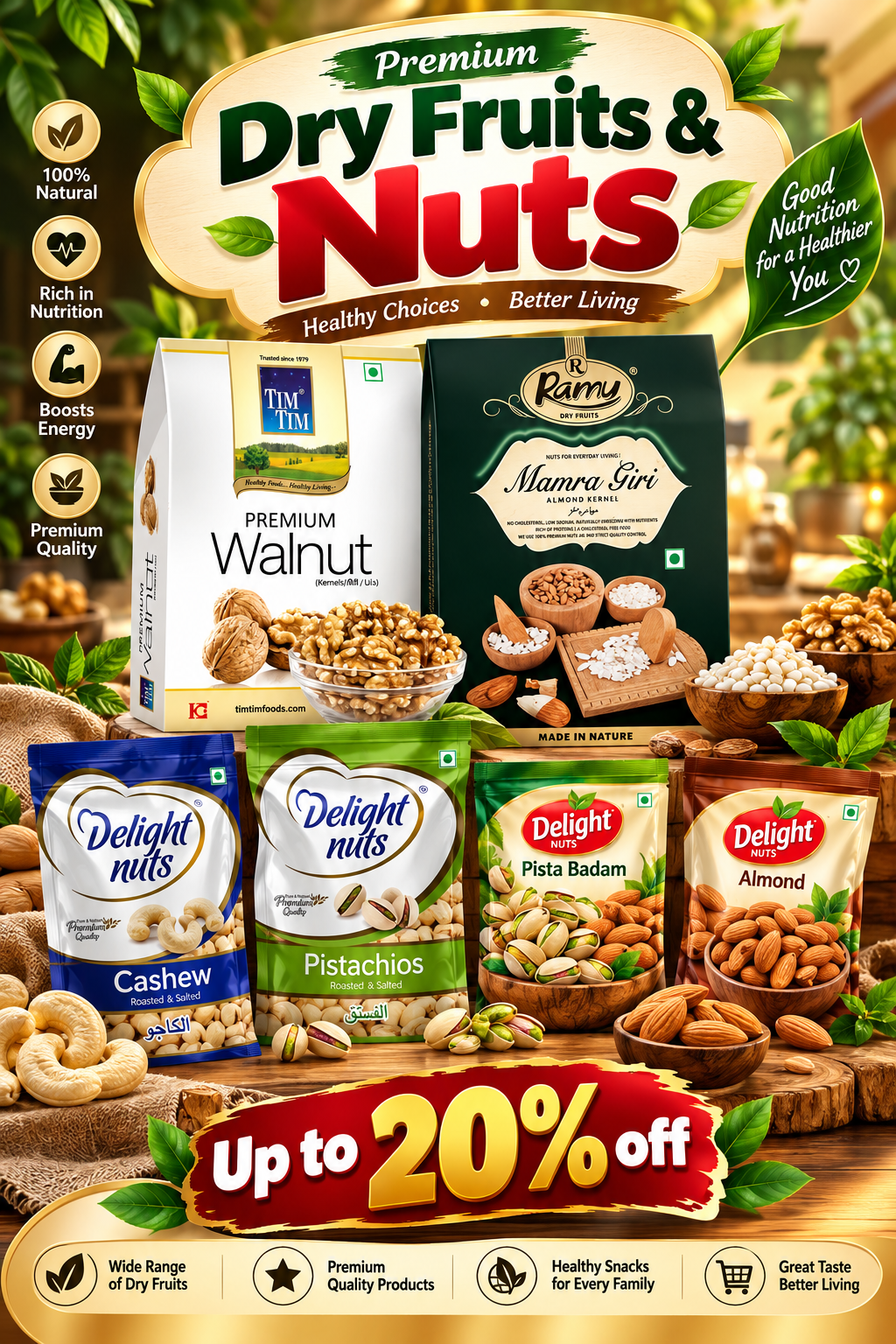 Dry fruits & Nuts