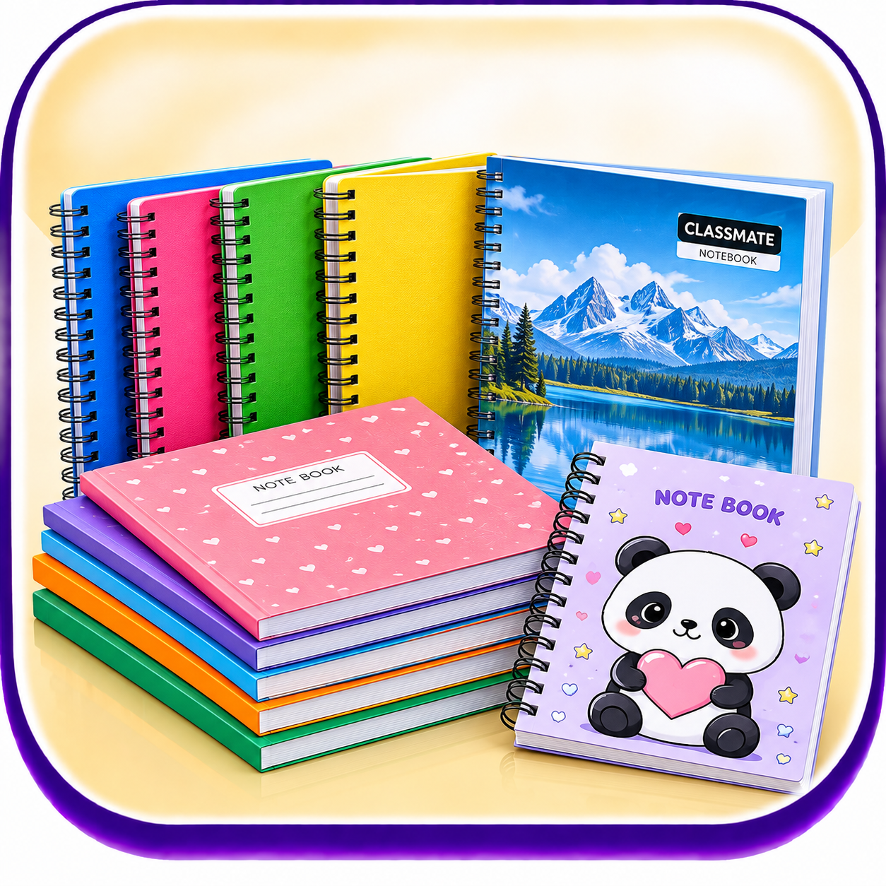 Notes Books & Diary