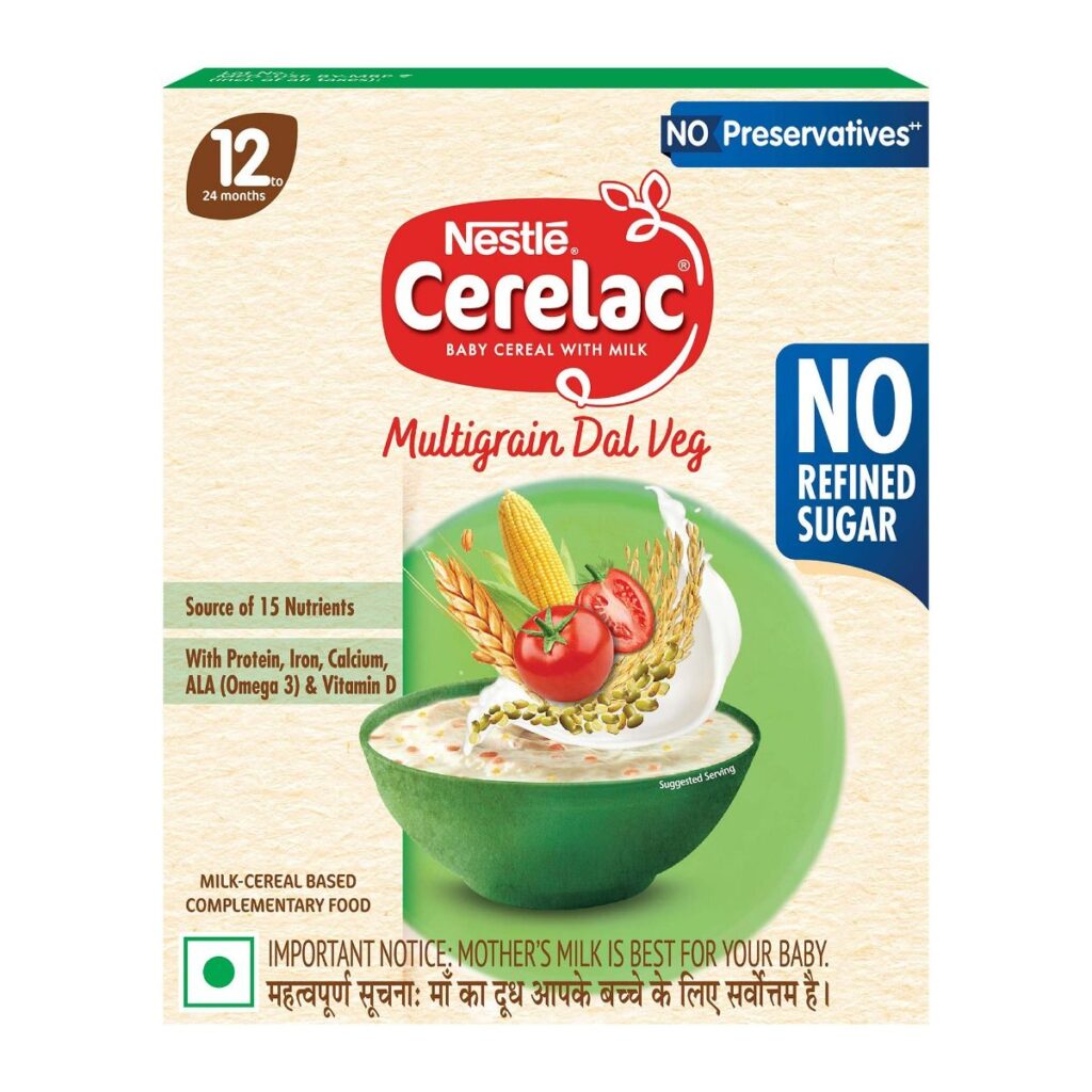 Nestle Cerelac 4 Multi Grain Dal Veg 300