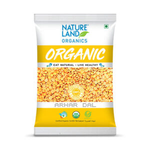 Nature Land Organic Arhar Dal 500G