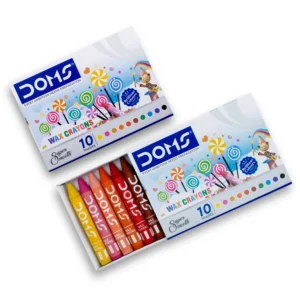 Doms Wax Crayons 10Shades
