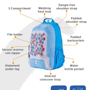 13505/Badges Bag Blue