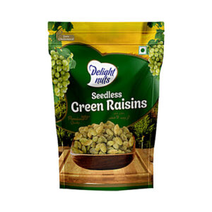 Delight Nuts Seedless Green Raisins 80G