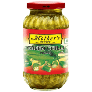 Mothers Green Chilli Pickle 400Gm
