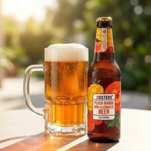3 Sisters Peach Mango Non -Alcoholic Beer 330Ml