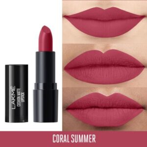 Lakme Cusion Mat Lipstk Cr7 Red Crimson 4.6G
