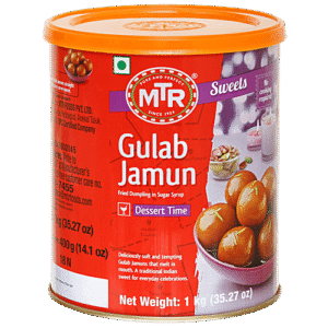 Mtr Sweets Gulab Jamun Dessert Time 1Kg