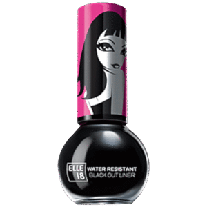 Elle 18 Water Resistant Black Out Liner 5Ml