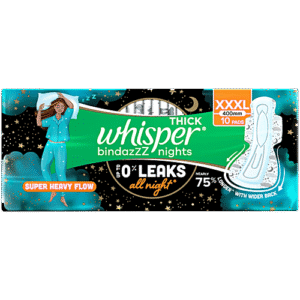 Whisper Bindazz Nights Xxxl 10Pads