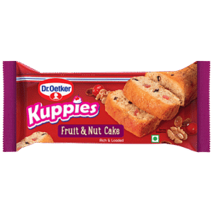 Dr.Oetker Kuppies Frut&Nut Cke 125G