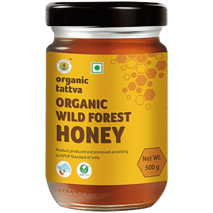 Organic Tattva Wild Forest Honey 500G