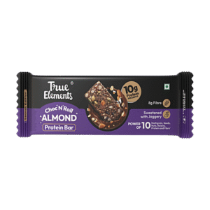 True Elements Almond Protein Bar 50G