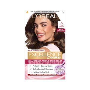 Loreal Paris Exl Creme Natural Brown 100G+72Ml