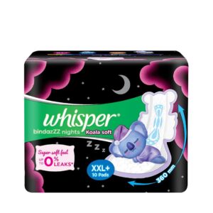 Whisper Bindazz Nights Koala Soft Xxl+ 5 Pads