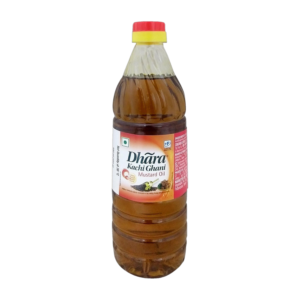 Dhara Kachi Ghani Mustard Oil 500Ml B