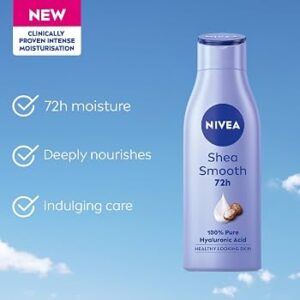 Nivea Shea Smooth 48H Body Lotion 200Ml