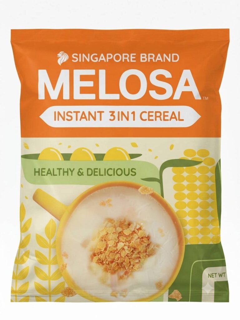 Melosa Instant 3In1 Cereal Hlthy&Delius 560G