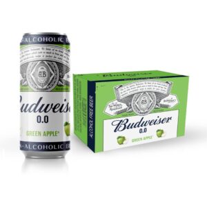 Budweiser Green Apple Alchl Free Beer330ml