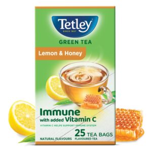 Tetley Green Tea Lemon N Honey 25 Tea Bag