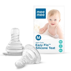 Mee Mee Easy Flo Silicon Teat 1M Plus