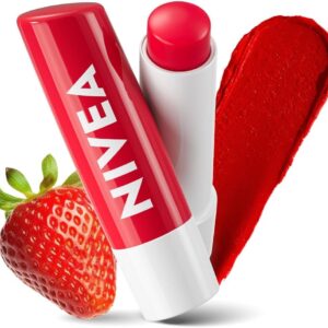 Nivea 24H Moisture Strawberry Shine Lip Balm 4.8G