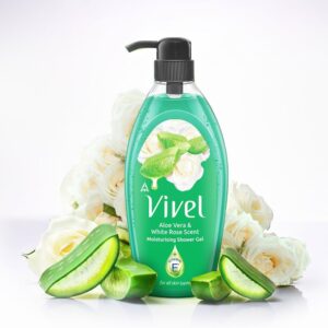 Vivel Aloe Vera White Rose Scent Shower Gel 200Ml