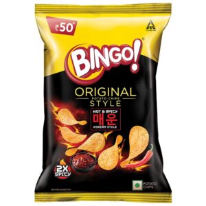 Bingo Original Potato Chips 2X Spicy