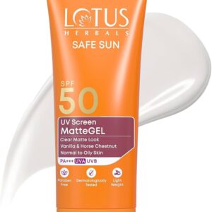Lotus Safe Sun Uv Screen Matte Gel Spf50 50G