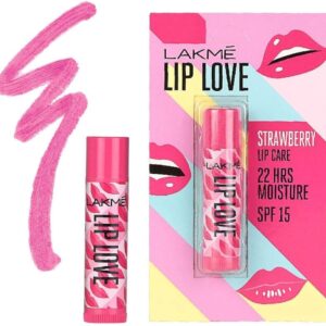 Lakme Lip Love Strawberry Lip Care Spf15 4.5G