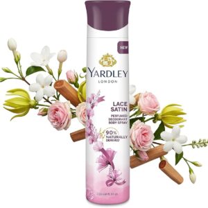 Yardley Lndn Lace Body Spray 150Ml