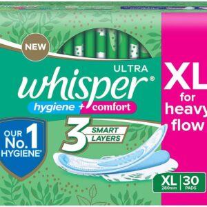 Whisper Ultra Hygiene Comfort Xl 30 Pads