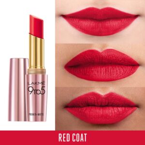 Super Mtte Lakme Lipstic Red Coat 3.5Gm
