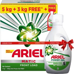 Ariel Matic Front Load Liquid 6 Kg + 500 Ml