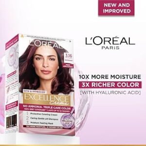 Loreal Paris No Ammonia Excllnce Crm3.16Brgndy 50G