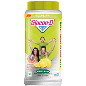 Glucon D Nimbu Pani Flvr 400Gm