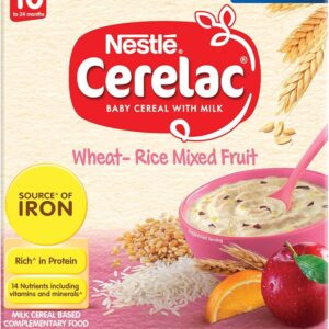 Nestle Cerelac Wheat Rice Mixed Fruit 300G