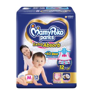 Mamypoko Pants Extra Absorb Crisscross 12Pants