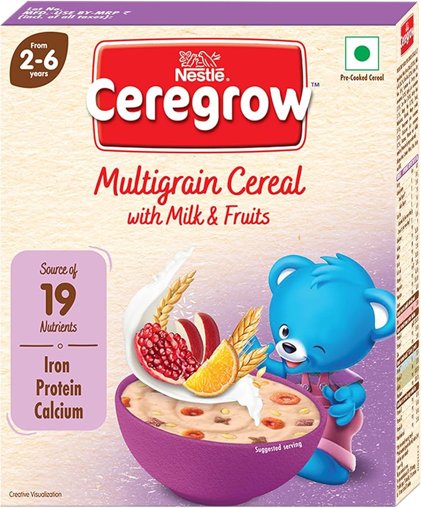 Nestle Ceregrow Multigrain Cereal With M&F 300