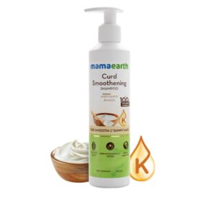 Mamaearth Curd Smoothening Shampoo 250Ml