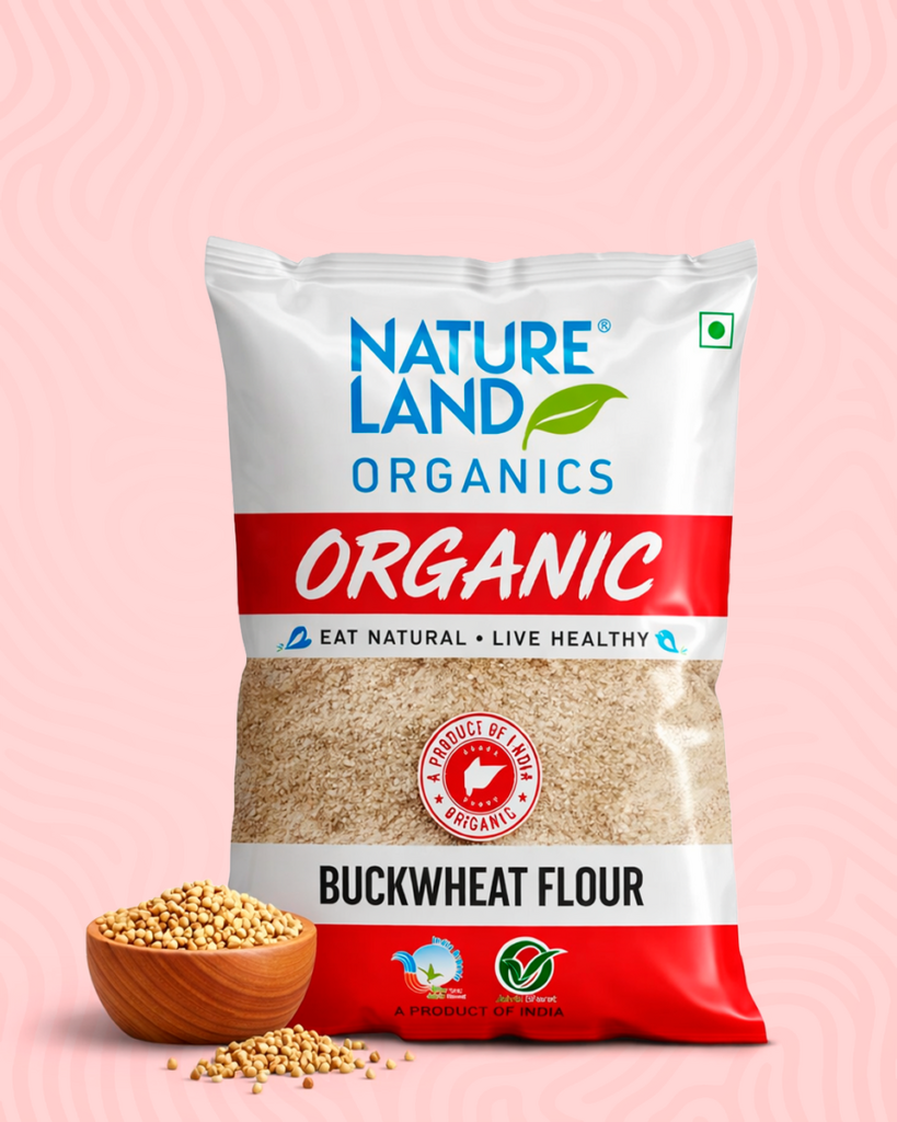 N Land Organice Buckwheatflour Kuttu Atta 500G