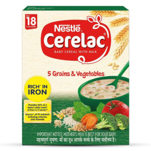 Nestle Cerelac 5 Grains And Veg 300G