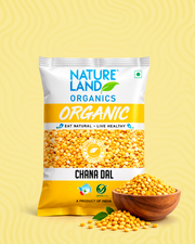 Nature Land Organic Chana Dal 500G