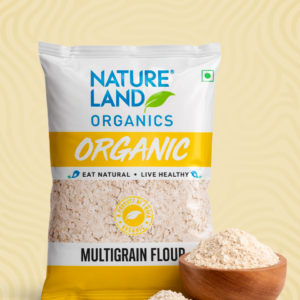 Nature Land Organics Multigrain Flour 750G