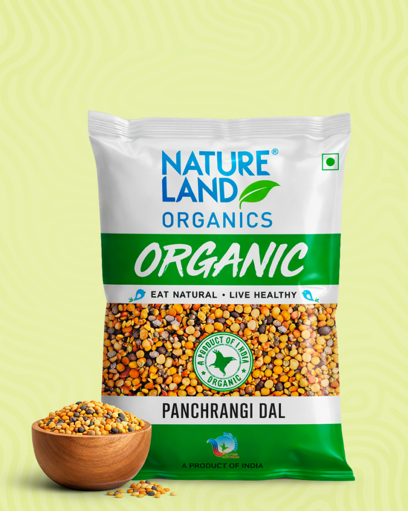 Natureland Organic Panchrangi Dal 500G
