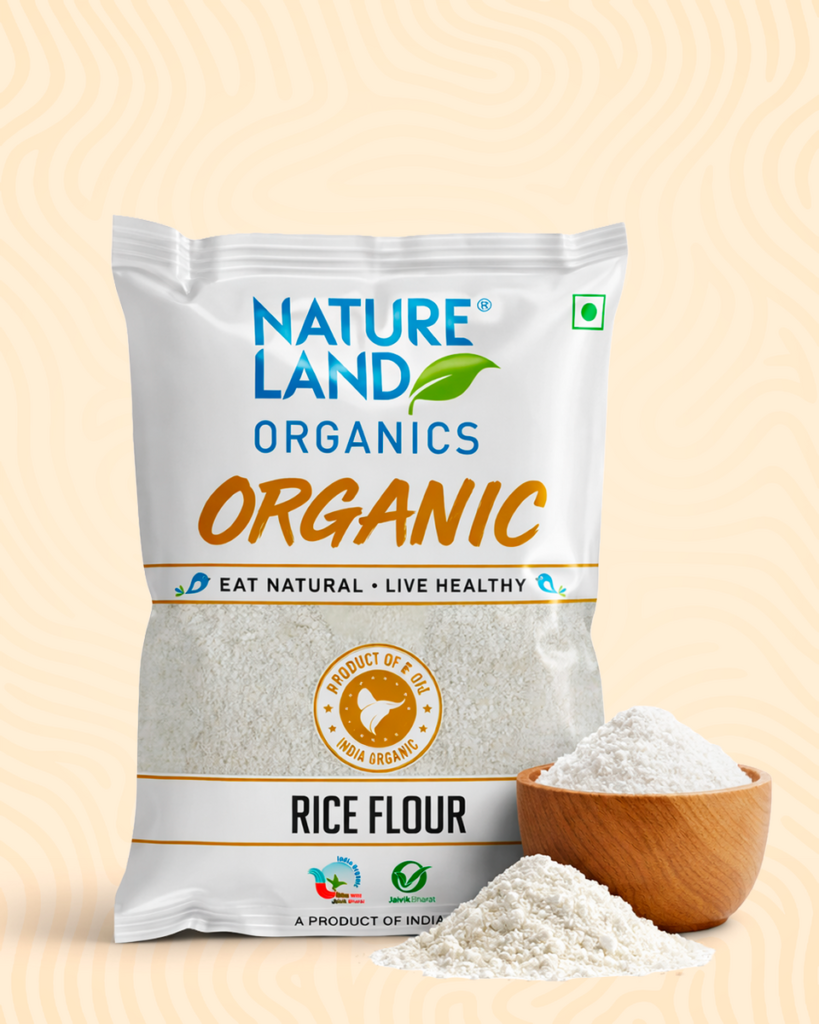 Nature Land Organics Rice Flour 500G