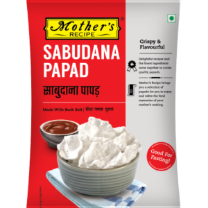 Mothers Recipe Sabudana Papad 70G